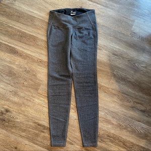 Workout Leggings Gray/Black XSmall